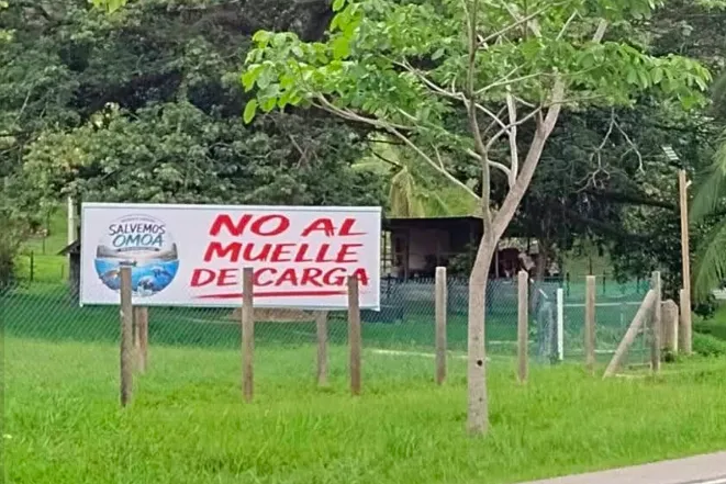 Crece el rechazo en Omoa ante la intención de construir de un muelle de carga en la bahía